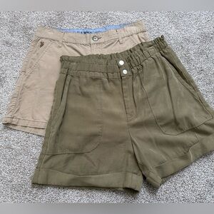 Olive Green Women's Shorts Size 6